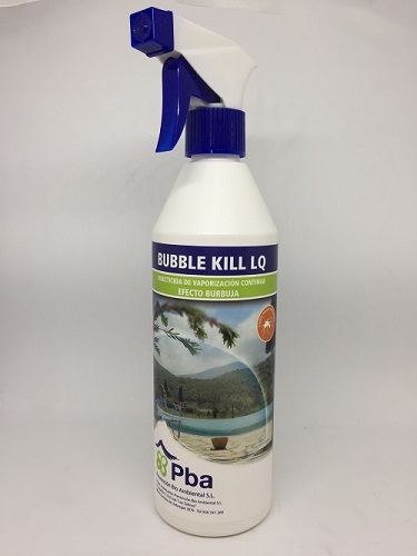 BUBBLE KILL LÍQUIDO 500 ml - Insecticida efecto burbuja contra insectos voladores 